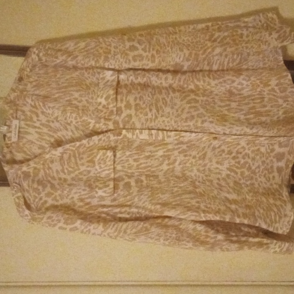 Calvin Klein leopard print top